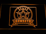 Dallas Cowboys (5) LED Sign - Orange - TheLedHeroes