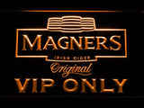 Magners VIP Only LED Neon Sign Electrical - Orange - TheLedHeroes