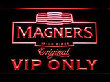 Magners VIP Only LED Neon Sign Electrical - Red - TheLedHeroes