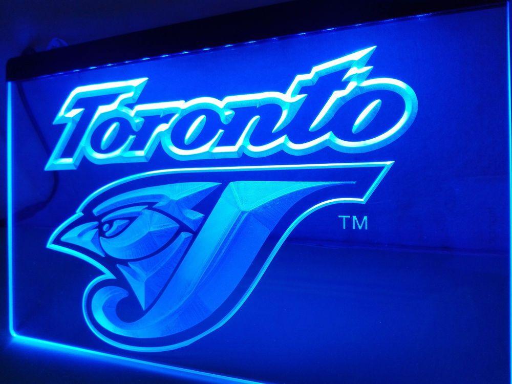Toronto Blue Jays (4) LED Neon Sign Electrical - Blue - TheLedHeroes