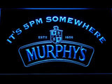 Murphy's It's 5pm Somewhere LED Neon Sign USB - Blue - TheLedHeroes