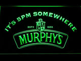 Murphy's It's 5pm Somewhere LED Neon Sign USB - Green - TheLedHeroes