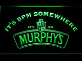 FREE Murphy's It's 5pm Somewhere LED Sign - Green - TheLedHeroes