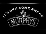 FREE Murphy's It's 5pm Somewhere LED Sign - White - TheLedHeroes