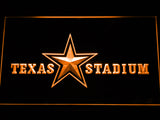 FREE Dallas Cowboys Texas Stadium LED Sign - Orange - TheLedHeroes