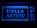 Stella Artois Open (2) LED Neon Sign Electrical - Blue - TheLedHeroes