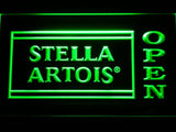 Stella Artois Open (2) LED Neon Sign USB - Green - TheLedHeroes