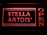 Stella Artois Open (2) LED Neon Sign Electrical - Red - TheLedHeroes