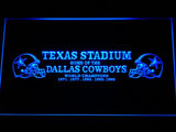 Dallas Cowboys Texas Stadium WC  LED Neon Sign USB - Blue - TheLedHeroes