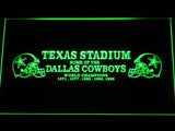 Dallas Cowboys Texas Stadium WC  LED Neon Sign USB - Green - TheLedHeroes
