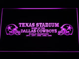 Dallas Cowboys Texas Stadium WC  LED Neon Sign Electrical - Purple - TheLedHeroes