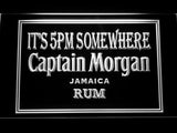 FREE Captain Morgan Jamaica Rum It's 5pm Somewhere LED Sign -  - TheLedHeroes