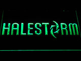 Halestorm LED Neon Sign Electrical - Green - TheLedHeroes