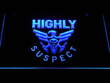 FREE Highly Suspect LED Sign - Blue - TheLedHeroes