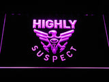 Highly Suspect LED Sign - Purple - TheLedHeroes