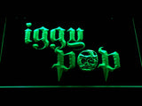 FREE Iggy Pop (2) LED Sign - Green - TheLedHeroes