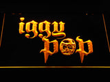 FREE Iggy Pop (2) LED Sign - Yellow - TheLedHeroes