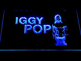 Iggy Pop LED Neon Sign Electrical - Blue - TheLedHeroes