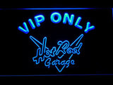 FREE Hot Rod Garage VIP Only LED Sign - Blue - TheLedHeroes