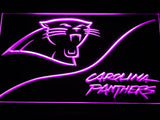Carolina Panthers (4) LED Neon Sign Electrical - Purple - TheLedHeroes