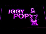 Iggy Pop LED Neon Sign Electrical - Purple - TheLedHeroes