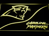 Carolina Panthers (4) LED Sign - Yellow - TheLedHeroes