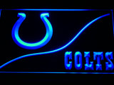 Indianapolis Colts Yell Scream Go Horse LED Sign - Blue - TheLedHeroes