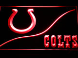 Indianapolis Colts Yell Scream Go Horse LED Sign - Red - TheLedHeroes
