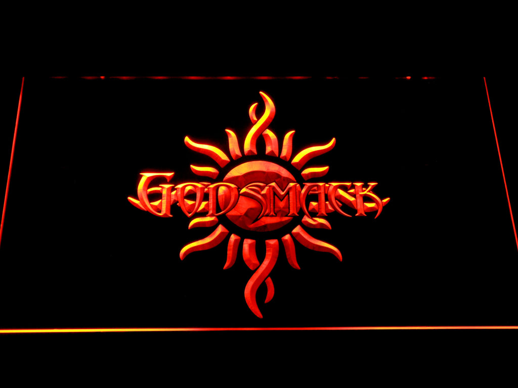 FREE Godsmack LED Sign - Orange - TheLedHeroes