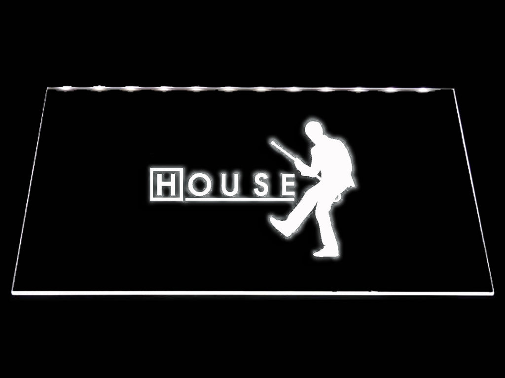 FREE Dr House (2) LED Sign - White - TheLedHeroes