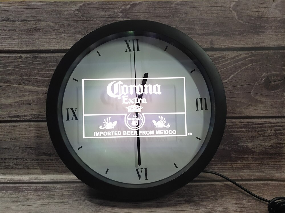 Corona LED Wall Clock - Multicolor - TheLedHeroes