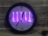 Guitars LED Wall Clock -  - TheLedHeroes