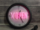 Open LED Wall Clock -  - TheLedHeroes