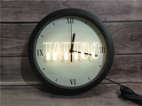 Tattoo LED Wall Clock -  - TheLedHeroes