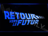 Retour vers le Futur LED Neon Sign USB - Blue - TheLedHeroes