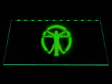 Fallout the Institute Flag LED Neon Sign USB - Green - TheLedHeroes