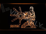 Iron Man 2 LED Neon Sign USB - Orange - TheLedHeroes