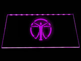 FREE Fallout the Institute Flag LED Sign - Purple - TheLedHeroes
