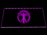 Fallout the Institute Flag LED Neon Sign USB - Purple - TheLedHeroes