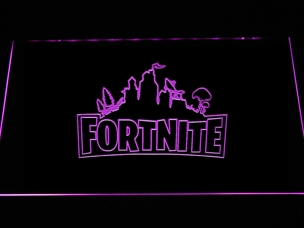 Fortnite LED Sign - Purple - TheLedHeroes