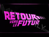 Retour vers le Futur LED Neon Sign USB - Purple - TheLedHeroes