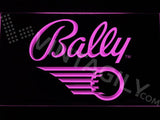 Bally Pinball LED Neon Sign USB - Purple - TheLedHeroes