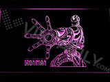 Iron Man 2 LED Neon Sign USB - Purple - TheLedHeroes