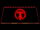 FREE Fallout the Institute Flag LED Sign - Red - TheLedHeroes