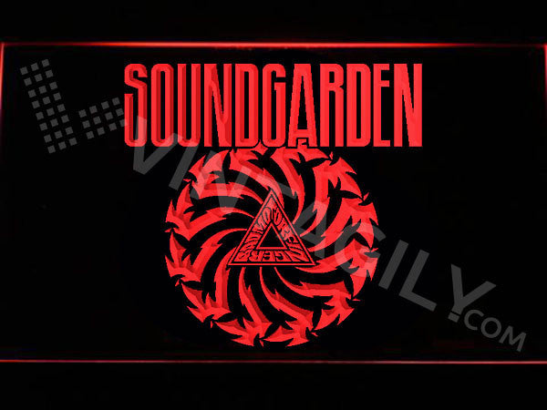 FREE Soundgarden LED Sign - Red - TheLedHeroes