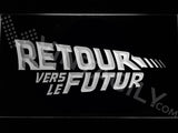 FREE Retour vers le Futur LED Sign - White - TheLedHeroes