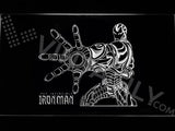 Iron Man 2 LED Neon Sign USB - White - TheLedHeroes