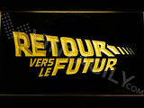 FREE Retour vers le Futur LED Sign - Yellow - TheLedHeroes