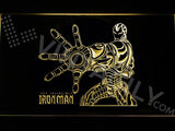 Iron Man 2 LED Neon Sign USB - Yellow - TheLedHeroes