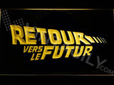 Retour vers le Futur LED Neon Sign Electrical - Yellow - TheLedHeroes